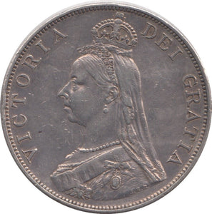 1890 DOUBLE FLORIN ( EF ) 4 - Double Florin - Cambridgeshire Coins