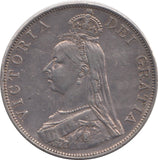 1890 DOUBLE FLORIN ( EF ) 4 - Double Florin - Cambridgeshire Coins