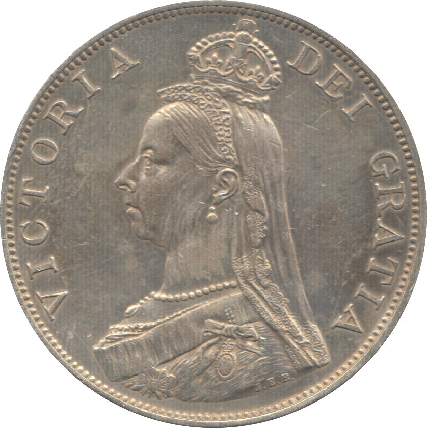 1890 DOUBLE FLORIN ( EF ) 7 - Double Florin - Cambridgeshire Coins
