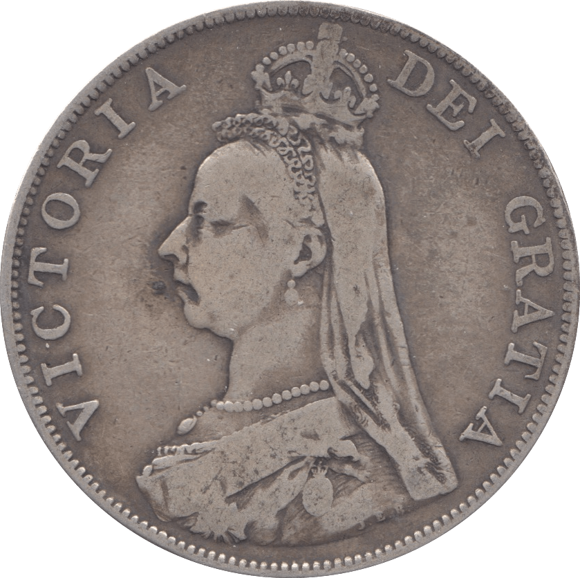1890 DOUBLE FLORIN ( F ) - Double Florin - Cambridgeshire Coins