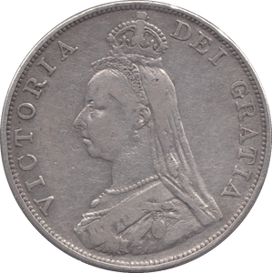 1890 DOUBLE FLORIN ( FINE ) - Double Florin - Cambridgeshire Coins