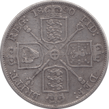 1890 DOUBLE FLORIN ( FINE ) - Double Florin - Cambridgeshire Coins