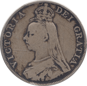 1890 DOUBLE FLORIN ( FINE ) - DOUBLE FLORIN - Cambridgeshire Coins