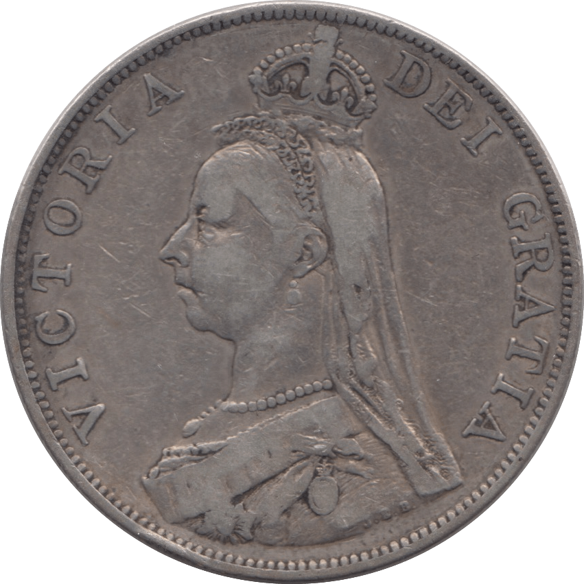 1890 DOUBLE FLORIN ( GF ) 5 - DOUBLE FLORIN - Cambridgeshire Coins