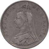 1890 DOUBLE FLORIN ( GF ) 5 - DOUBLE FLORIN - Cambridgeshire Coins