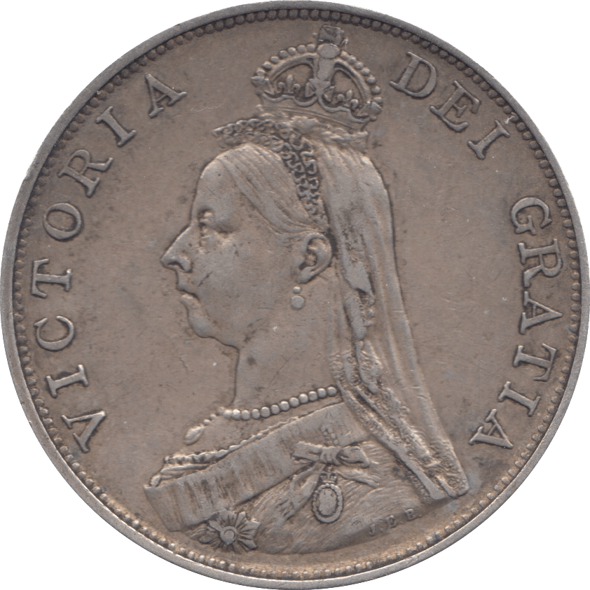 1890 DOUBLE FLORIN ( GVF ) - Double Florin - Cambridgeshire Coins