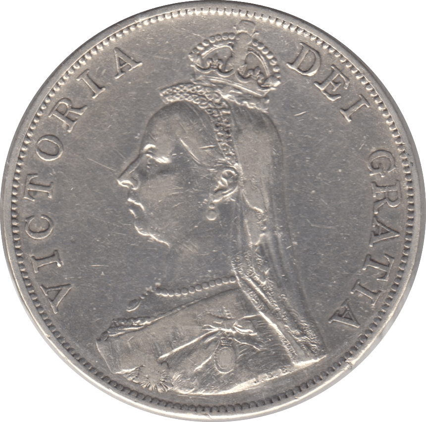 1890 DOUBLE FLORIN ( VF ) 6 - DOUBLE FLORIN - Cambridgeshire Coins