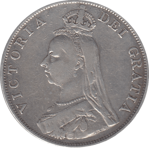 1890 DOUBLE FLORIN ( VF ) 8 - Double Florin - Cambridgeshire Coins