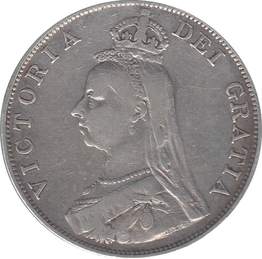 1890 DOUBLE FLORIN ( VF ) 8 - Double Florin - Cambridgeshire Coins