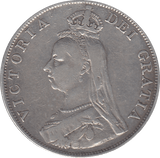 1890 DOUBLE FLORIN ( VF ) 8 - Double Florin - Cambridgeshire Coins