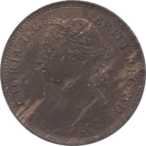 1890 FARTHING ( AEF ) - Farthing - Cambridgeshire Coins