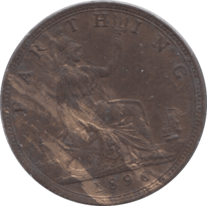 1890 FARTHING ( AEF ) - Farthing - Cambridgeshire Coins