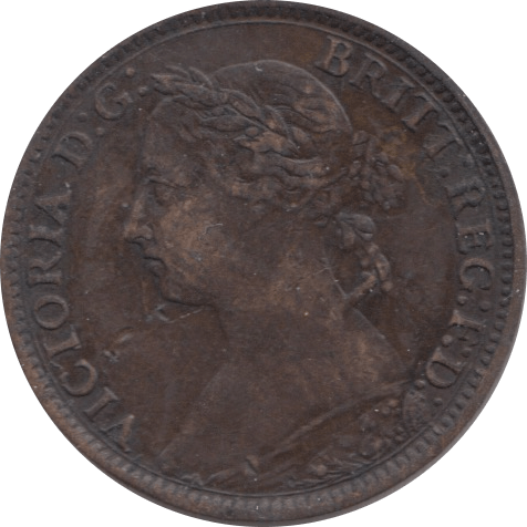 1890 FARTHING ( FAIR ) - Farthing - Cambridgeshire Coins
