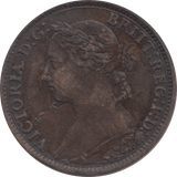 1890 FARTHING ( FAIR ) - Farthing - Cambridgeshire Coins