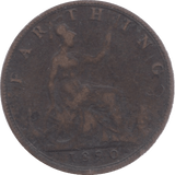 1890 FARTHING ( FINE ) 5 - Farthing - Cambridgeshire Coins