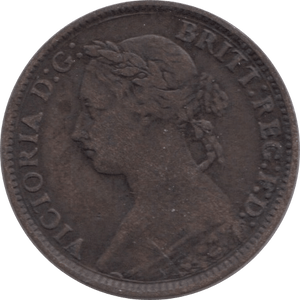 1890 FARTHING ( GF ) 1 - Farthing - Cambridgeshire Coins