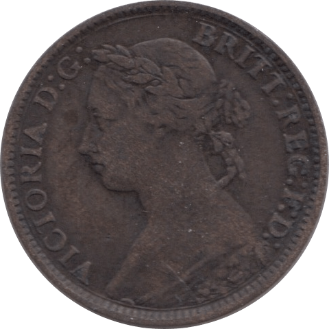 1890 FARTHING ( GF ) 1 - Farthing - Cambridgeshire Coins