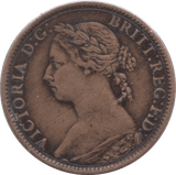 1890 FARTHING ( GVF ) - Farthing - Cambridgeshire Coins