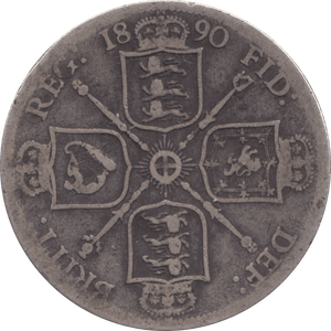 1890 FLORIN ( FAIR ) 5 - Florin - Cambridgeshire Coins