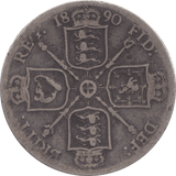 1890 FLORIN ( FAIR ) 5 - Florin - Cambridgeshire Coins