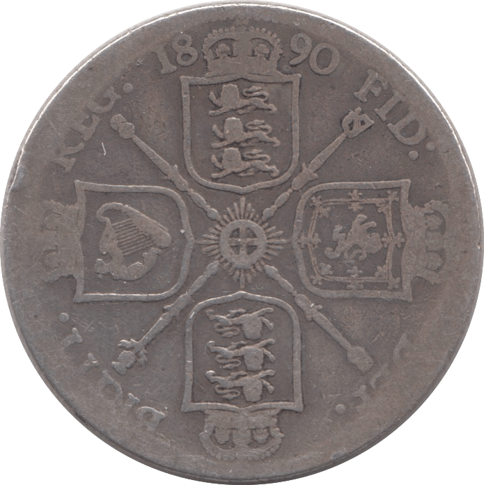 1890 FLORIN ( FAIR ) - Florin - Cambridgeshire Coins
