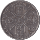 1890 FLORIN (FINE ) - FLORIN - Cambridgeshire Coins