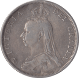 1890 FLORIN (FINE ) - FLORIN - Cambridgeshire Coins