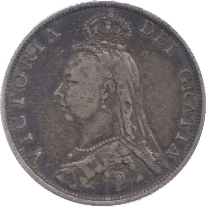 1890 FLORIN ( VF ) 6 - Florin - Cambridgeshire Coins