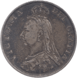 1890 FLORIN ( VF ) 6 - Florin - Cambridgeshire Coins