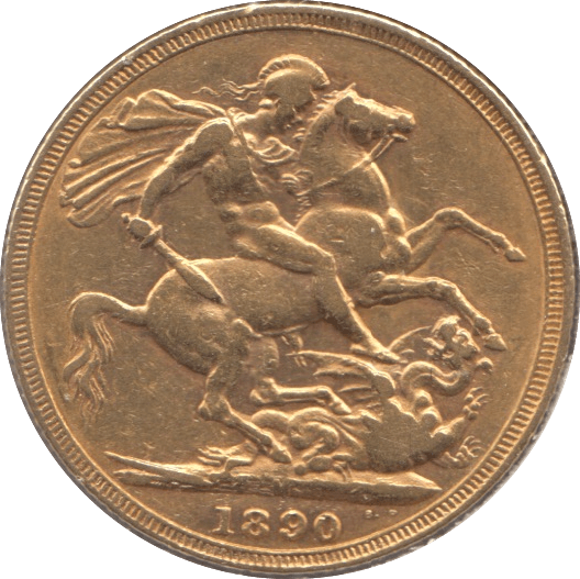 1890 GOLD SOVEREIGN ( GVF ) MELBOURNE MINT - Sovereign - Cambridgeshire Coins
