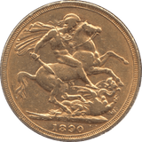 1890 GOLD SOVEREIGN ( GVF ) MELBOURNE MINT - Sovereign - Cambridgeshire Coins