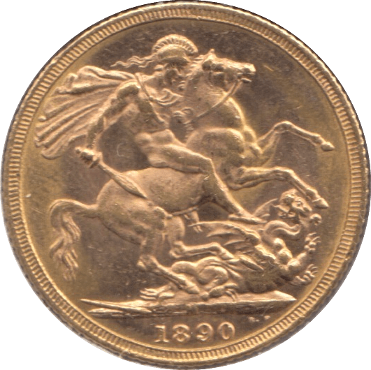 1890 GOLD SOVEREIGN ( GVF ) MELBOURNE MINT - Sovereign - Cambridgeshire Coins