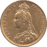 1890 GOLD SOVEREIGN ( GVF ) - Sovereign - Cambridgeshire Coins