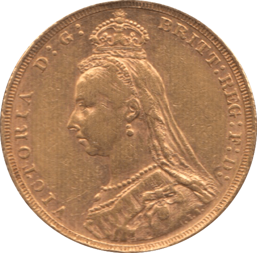 1890 GOLD SOVEREIGN ( GVF ) - Sovereign - Cambridgeshire Coins