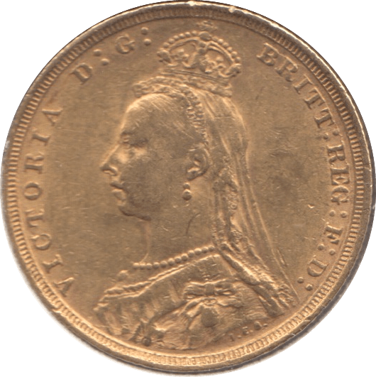 1890 GOLD SOVEREIGN ( GVF ) - Sovereign - Cambridgeshire Coins