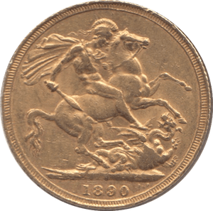 1890 GOLD SOVEREIGN ( GVF ) - Sovereign - Cambridgeshire Coins