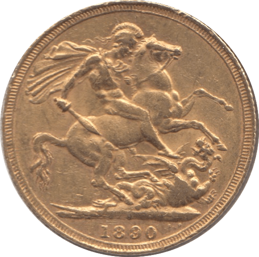 1890 GOLD SOVEREIGN ( GVF ) - Sovereign - Cambridgeshire Coins