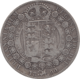 1890 HALFCROWN ( FINE ) 2 - HALFCROWN - Cambridgeshire Coins