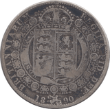 1890 HALFCROWN ( FINE ) 2 - Halfcrown - Cambridgeshire Coins