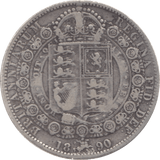 1890 HALFCROWN ( FINE ) 3 - Halfcrown - Cambridgeshire Coins