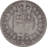 1890 HALFCROWN ( NF ) 3 - HALFCROWN - Cambridgeshire Coins