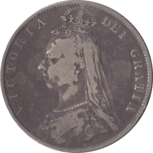 1890 HALFCROWN ( NF ) - HALFCROWN - Cambridgeshire Coins