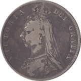 1890 HALFCROWN ( NF ) - HALFCROWN - Cambridgeshire Coins