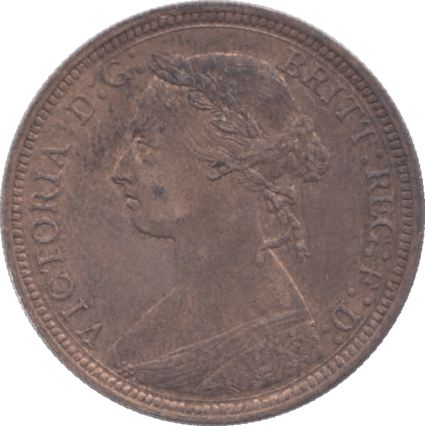 1890 HALFPENNY ( EF ) 2 - Halfpenny - Cambridgeshire Coins