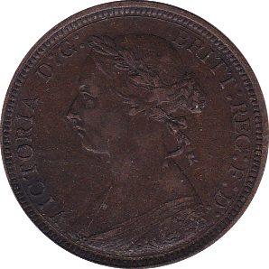 1890 HALFPENNY ( EF ) - Halfpenny - Cambridgeshire Coins