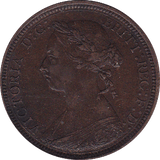 1890 HALFPENNY ( EF ) - Halfpenny - Cambridgeshire Coins
