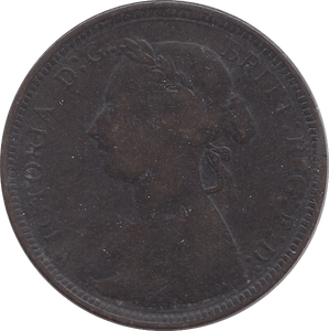 1890 HALFPENNY ( F ) B - Halfpenny - Cambridgeshire Coins