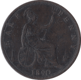 1890 HALFPENNY ( GF ) - Halfpenny - Cambridgeshire Coins