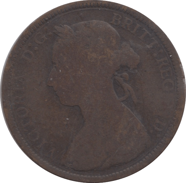 1890 HALFPENNY ( NF ) 23 - Halfpenny - Cambridgeshire Coins