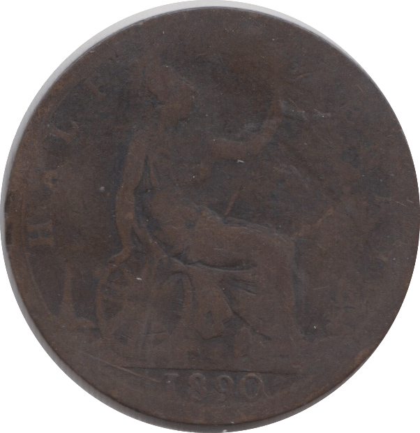 1890 HALFPENNY ( NF ) 23 - Halfpenny - Cambridgeshire Coins